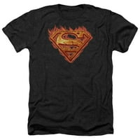 Superman-Hot Metal - Heather Shirt Shirt - Srednji