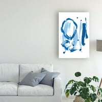 Zaštitni znak Likovna umjetnost' plavi povjetarac IV ' platnena Umjetnost Christine Long