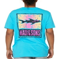 Maui & Sons muška i velika Muška grafička majica, veličine s-3XL
