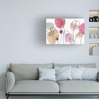 Lisa Audit 'Think Pink 01' Canvas Art