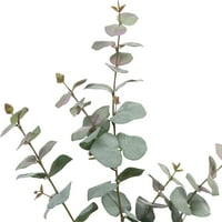 41 Umjetna Svila Sivozeleni Eukaliptus Duga Stabljika