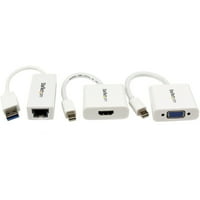 Starch.com MacBook Air pribor za vazduh, MDP do VGA HDMI i USB 3. Gigabitni Ethernet adapter