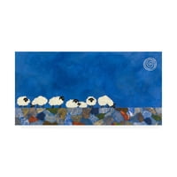 Zaštitni znak likovne umjetnosti' osjećaj ovce ' platno Art Casey Crai