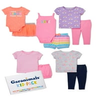 Garanimals Baby Girl Mi & Match Outfits Dječija Poklon Kutija, Set