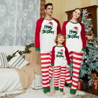 Xmarks Usklađivanje obiteljske pidžame Onesie Pajama Božić PJ-ova noćna odjeća s dugim hlačama Dugmička