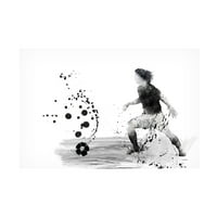 Marlene Watson 'Fudbaler 08' Canvas Art