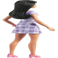 Barbie lutka, crna kosa i visoki telo, Barbie Fashionzist
