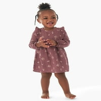 Moderni trenuci Gerber Baby Girl haljina i poklopac pečata Oprema za odjeću, dvodijelni, veličina 0 3 mjeseca