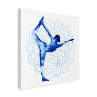 Zaštitni znak likovne umjetnosti 'Yoga Flow I' platno Art Grace Popp