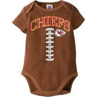 Kansas City Chiefs Baby Boys Bodi Sa Fudbalskim Printom