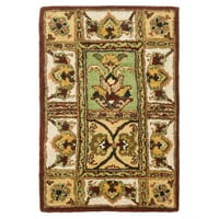 Classic Clotilda cvjetna geometrijska prostirka vune, Multi, 7'6 9'6